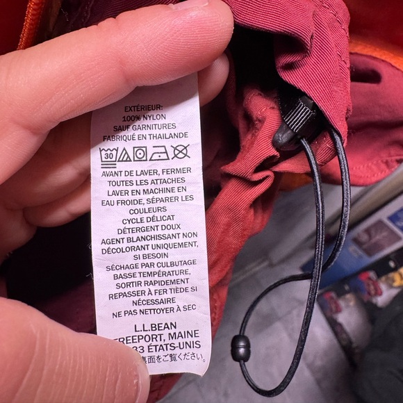 LL Bean Mountain Classic Anorak
Windbreaker Jacket Men Size S - Picture 4 of 6